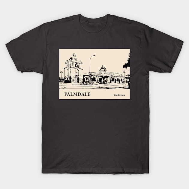 Palmdale - California T-Shirt by Lakeric